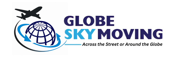 Globe Sky Moving logo