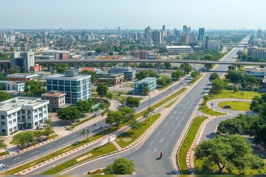 Ghaziabad branch city skyline