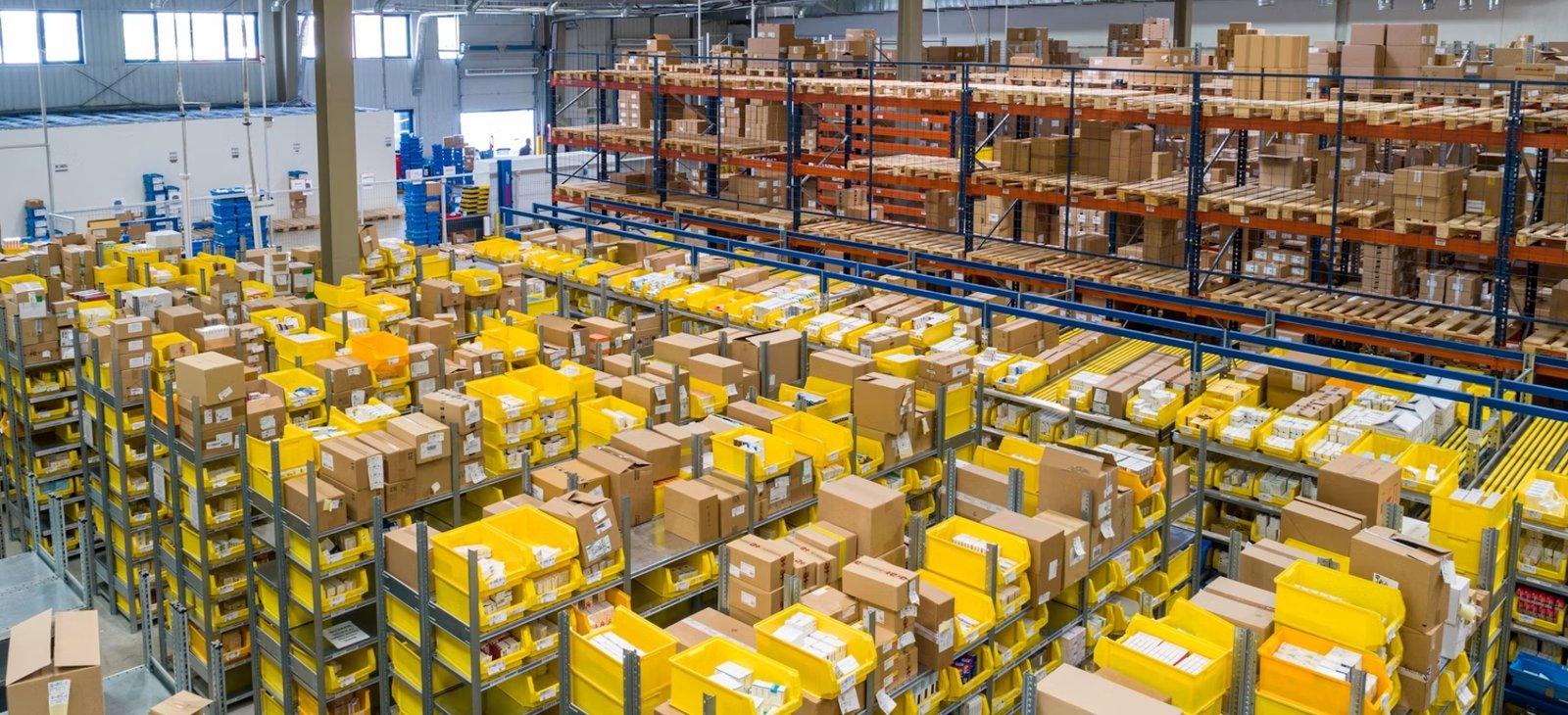 Office relocation crew moving packed business items safely