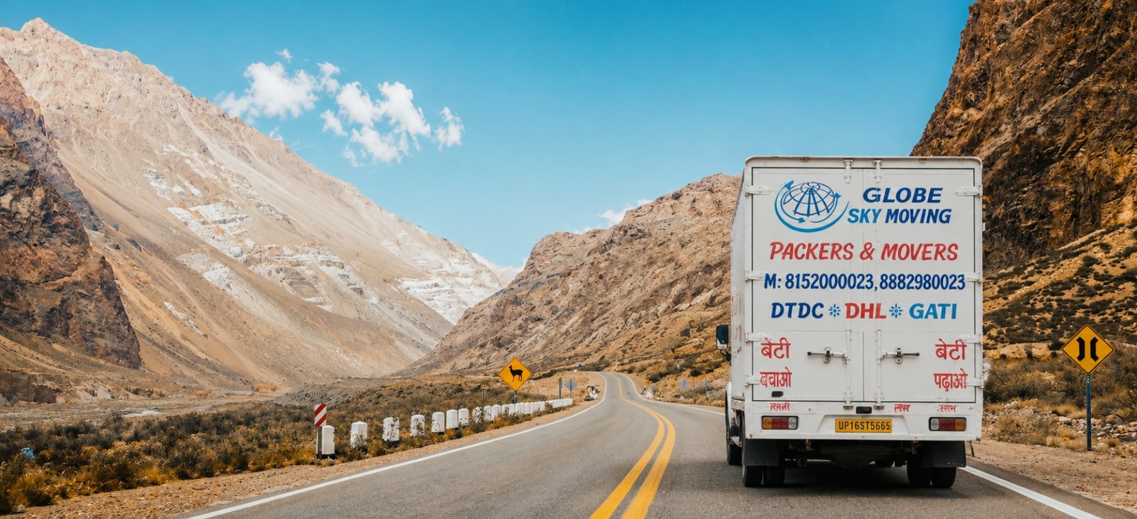 Safe vehicle and goods transportation service for intercity shifting